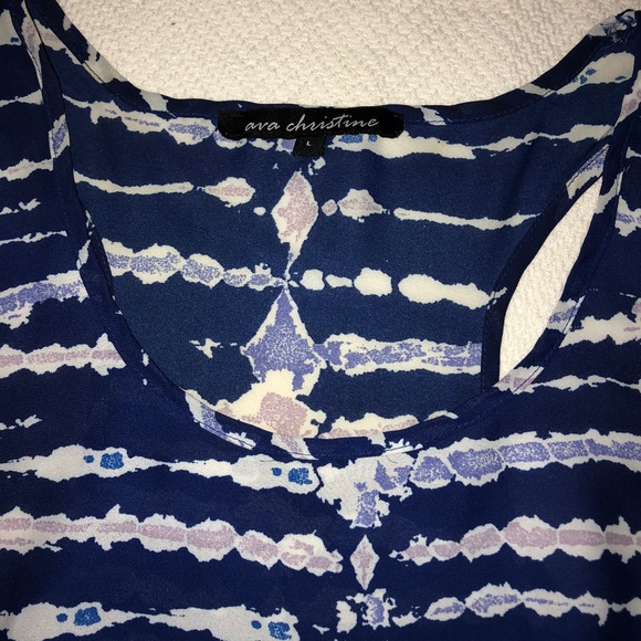 Fun Patterned Lightweight Racer Back Tank Top - Picture 4 of 5